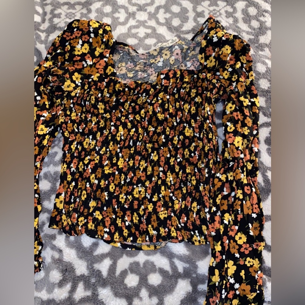 shirt with flowers